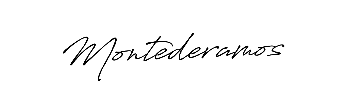 Antro_Vectra_Bolder is a professional signature style that is perfect for those who want to add a touch of class to their signature. It is also a great choice for those who want to make their signature more unique. Get Montederamos name to fancy signature for free. Montederamos signature style 7 images and pictures png