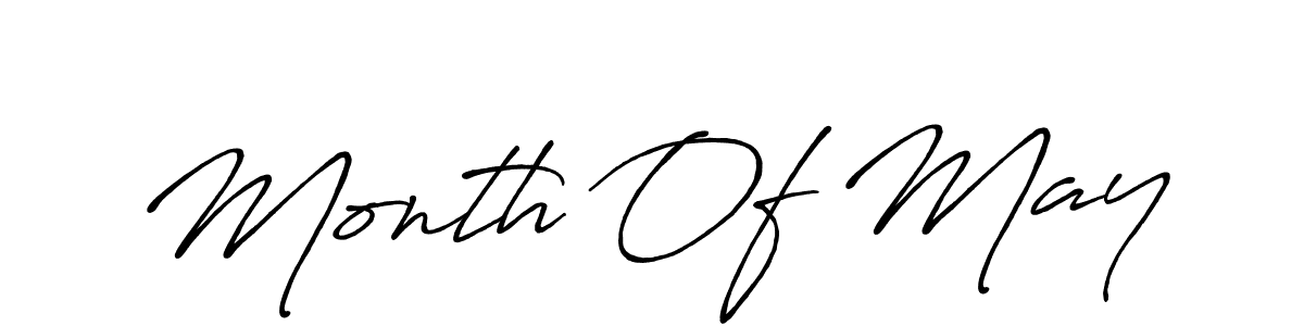 It looks lik you need a new signature style for name Month Of May. Design unique handwritten (Antro_Vectra_Bolder) signature with our free signature maker in just a few clicks. Month Of May signature style 7 images and pictures png