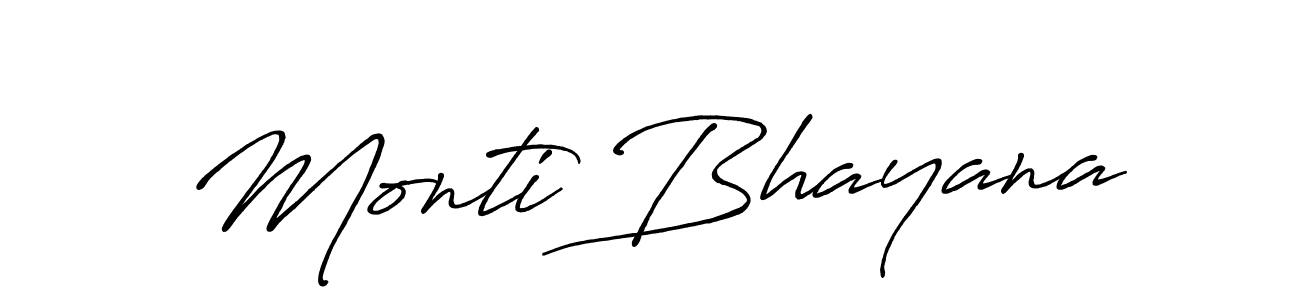 How to Draw Monti Bhayana signature style? Antro_Vectra_Bolder is a latest design signature styles for name Monti Bhayana. Monti Bhayana signature style 7 images and pictures png