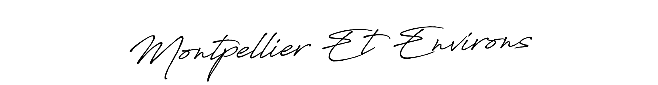 How to make Montpellier Et Environs signature? Antro_Vectra_Bolder is a professional autograph style. Create handwritten signature for Montpellier Et Environs name. Montpellier Et Environs signature style 7 images and pictures png