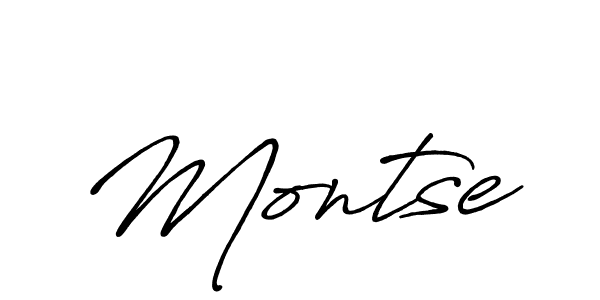 How to make Montse name signature. Use Antro_Vectra_Bolder style for creating short signs online. This is the latest handwritten sign. Montse signature style 7 images and pictures png