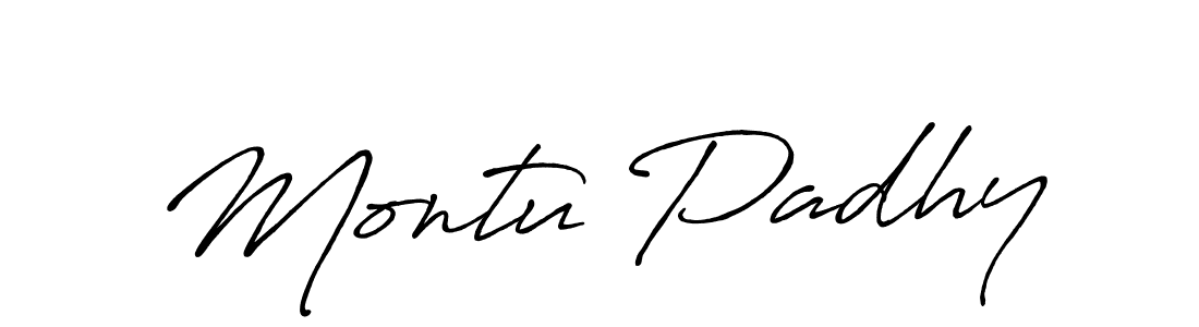 Make a short Montu Padhy signature style. Manage your documents anywhere anytime using Antro_Vectra_Bolder. Create and add eSignatures, submit forms, share and send files easily. Montu Padhy signature style 7 images and pictures png