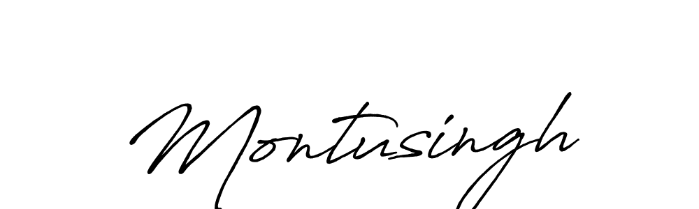 Also we have Montusingh name is the best signature style. Create professional handwritten signature collection using Antro_Vectra_Bolder autograph style. Montusingh signature style 7 images and pictures png