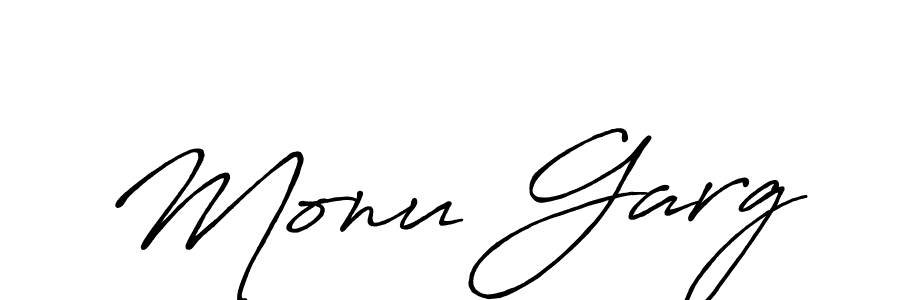 The best way (Antro_Vectra_Bolder) to make a short signature is to pick only two or three words in your name. The name Monu Garg include a total of six letters. For converting this name. Monu Garg signature style 7 images and pictures png