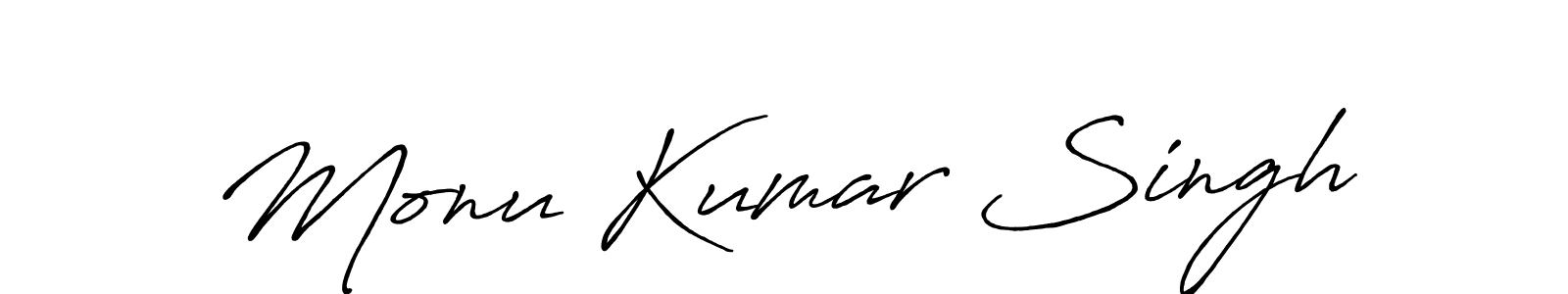 Also You can easily find your signature by using the search form. We will create Monu Kumar Singh name handwritten signature images for you free of cost using Antro_Vectra_Bolder sign style. Monu Kumar Singh signature style 7 images and pictures png