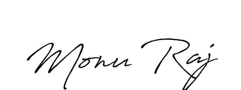 if you are searching for the best signature style for your name Monu Raj. so please give up your signature search. here we have designed multiple signature styles  using Antro_Vectra_Bolder. Monu Raj signature style 7 images and pictures png