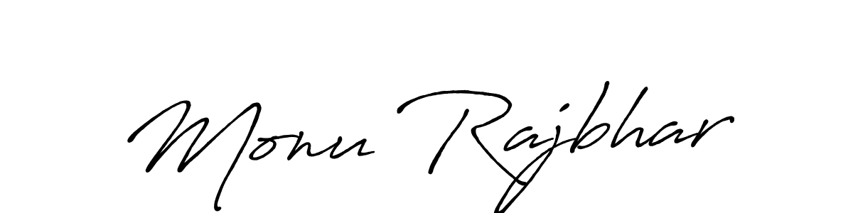 Similarly Antro_Vectra_Bolder is the best handwritten signature design. Signature creator online .You can use it as an online autograph creator for name Monu Rajbhar. Monu Rajbhar signature style 7 images and pictures png