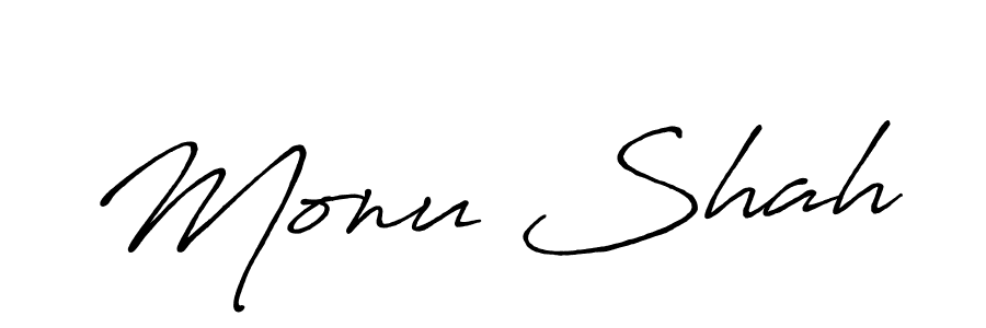 Also You can easily find your signature by using the search form. We will create Monu Shah name handwritten signature images for you free of cost using Antro_Vectra_Bolder sign style. Monu Shah signature style 7 images and pictures png