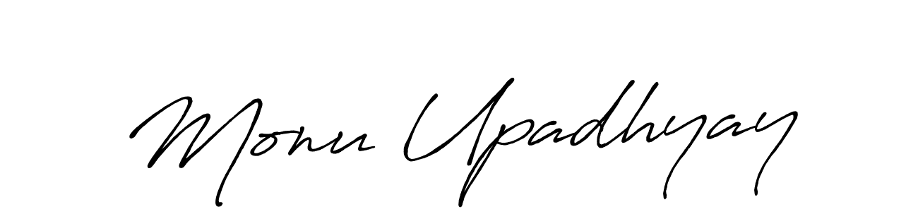 This is the best signature style for the Monu Upadhyay name. Also you like these signature font (Antro_Vectra_Bolder). Mix name signature. Monu Upadhyay signature style 7 images and pictures png