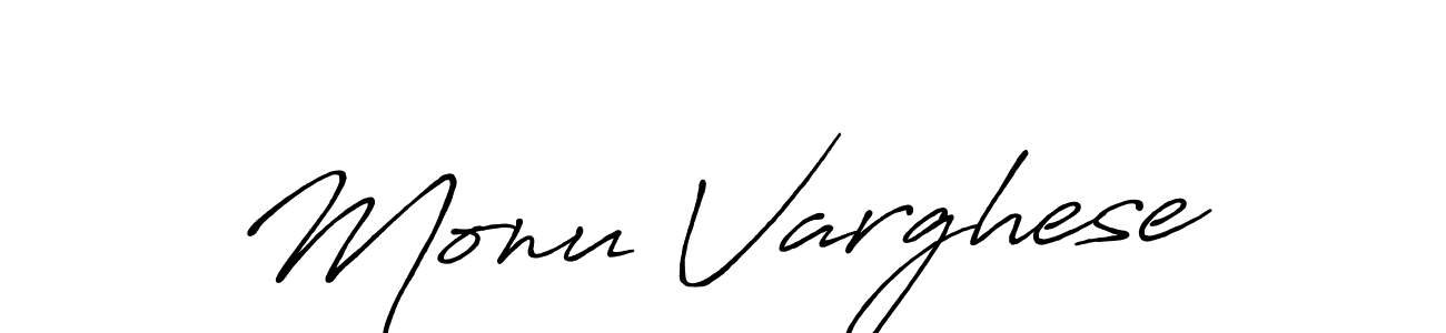 This is the best signature style for the Monu Varghese name. Also you like these signature font (Antro_Vectra_Bolder). Mix name signature. Monu Varghese signature style 7 images and pictures png