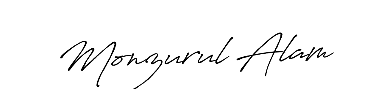 It looks lik you need a new signature style for name Monzurul Alam. Design unique handwritten (Antro_Vectra_Bolder) signature with our free signature maker in just a few clicks. Monzurul Alam signature style 7 images and pictures png