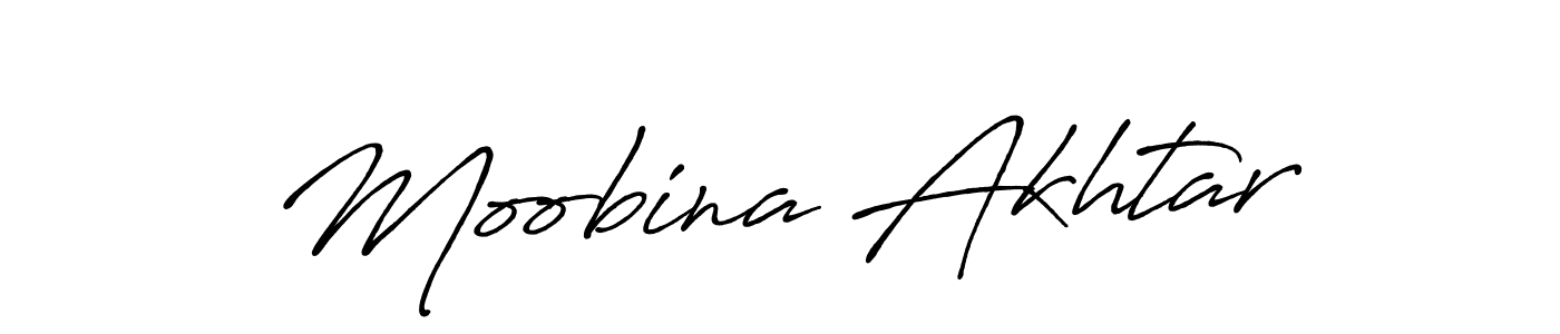 if you are searching for the best signature style for your name Moobina Akhtar. so please give up your signature search. here we have designed multiple signature styles  using Antro_Vectra_Bolder. Moobina Akhtar signature style 7 images and pictures png