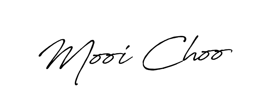Use a signature maker to create a handwritten signature online. With this signature software, you can design (Antro_Vectra_Bolder) your own signature for name Mooi Choo. Mooi Choo signature style 7 images and pictures png