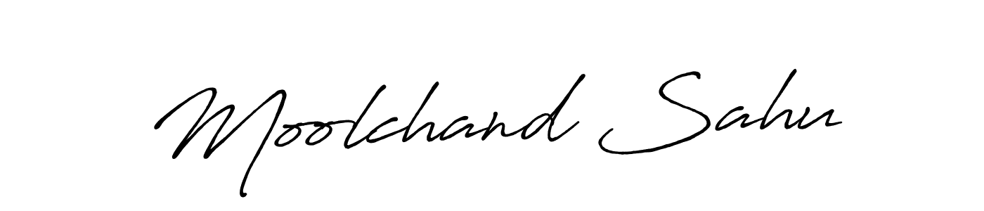 Make a beautiful signature design for name Moolchand Sahu. Use this online signature maker to create a handwritten signature for free. Moolchand Sahu signature style 7 images and pictures png