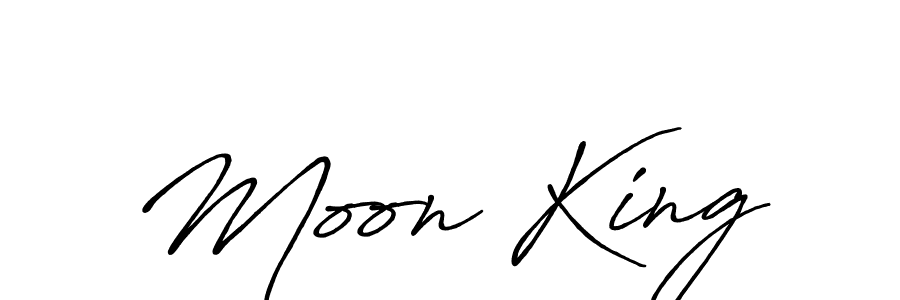 Once you've used our free online signature maker to create your best signature Antro_Vectra_Bolder style, it's time to enjoy all of the benefits that Moon King name signing documents. Moon King signature style 7 images and pictures png
