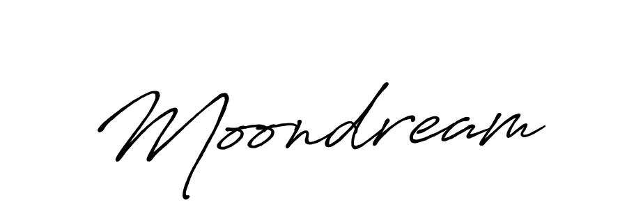 Make a beautiful signature design for name Moondream. With this signature (Antro_Vectra_Bolder) style, you can create a handwritten signature for free. Moondream signature style 7 images and pictures png