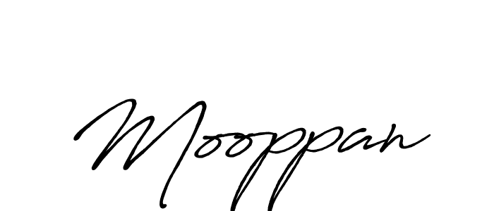 How to make Mooppan signature? Antro_Vectra_Bolder is a professional autograph style. Create handwritten signature for Mooppan name. Mooppan signature style 7 images and pictures png