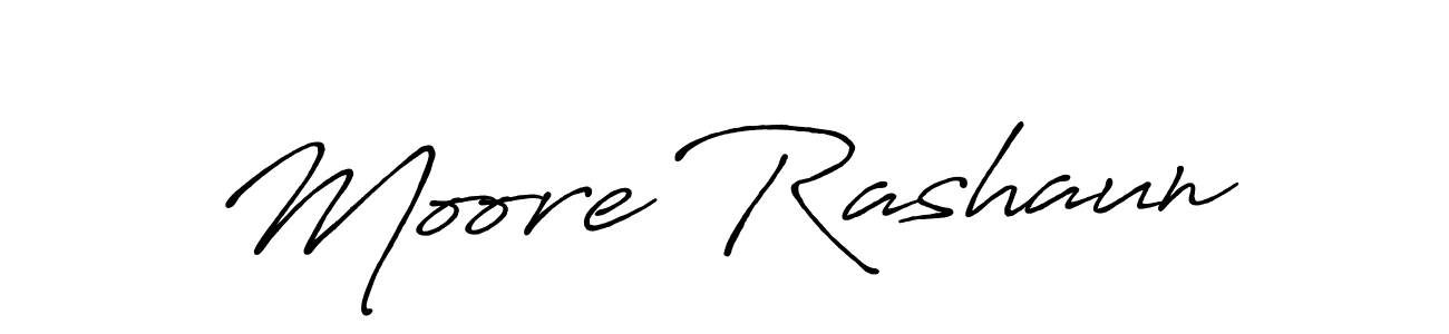 You can use this online signature creator to create a handwritten signature for the name Moore Rashaun. This is the best online autograph maker. Moore Rashaun signature style 7 images and pictures png