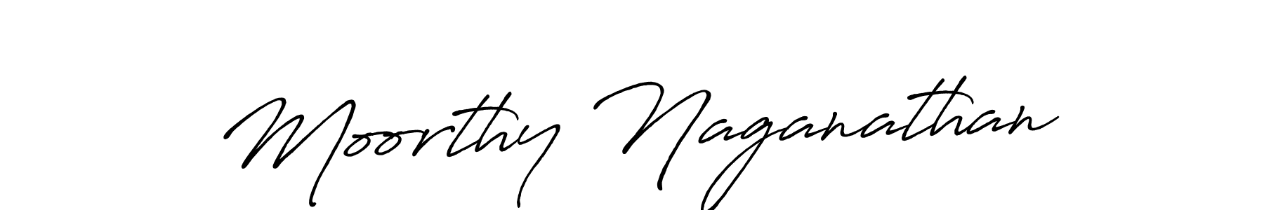 How to make Moorthy Naganathan signature? Antro_Vectra_Bolder is a professional autograph style. Create handwritten signature for Moorthy Naganathan name. Moorthy Naganathan signature style 7 images and pictures png