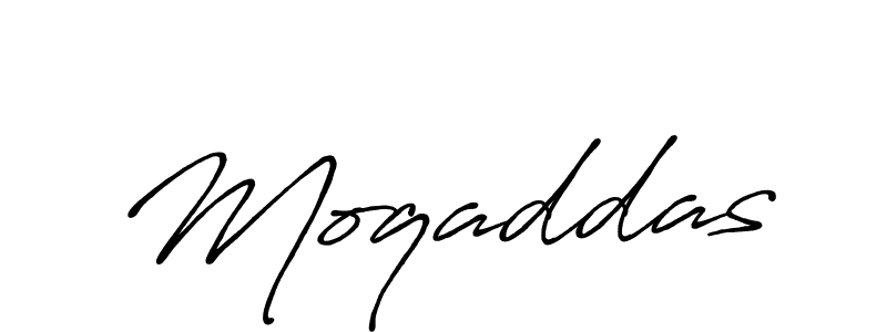 Also You can easily find your signature by using the search form. We will create Moqaddas name handwritten signature images for you free of cost using Antro_Vectra_Bolder sign style. Moqaddas signature style 7 images and pictures png