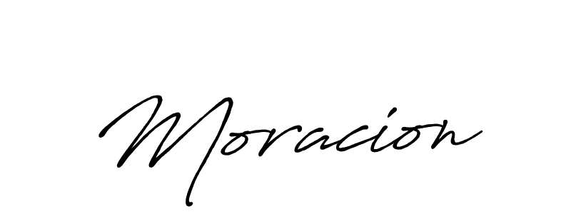 Also we have Moracion name is the best signature style. Create professional handwritten signature collection using Antro_Vectra_Bolder autograph style. Moracion signature style 7 images and pictures png