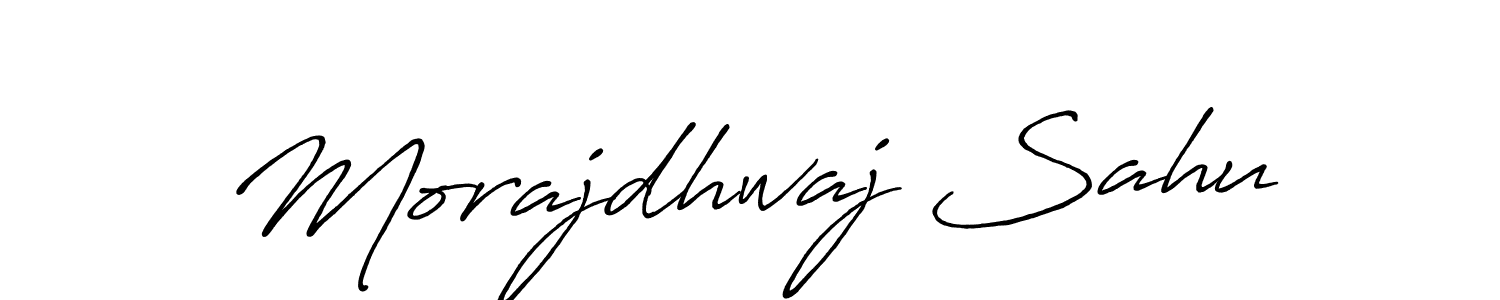 Make a beautiful signature design for name Morajdhwaj Sahu. Use this online signature maker to create a handwritten signature for free. Morajdhwaj Sahu signature style 7 images and pictures png