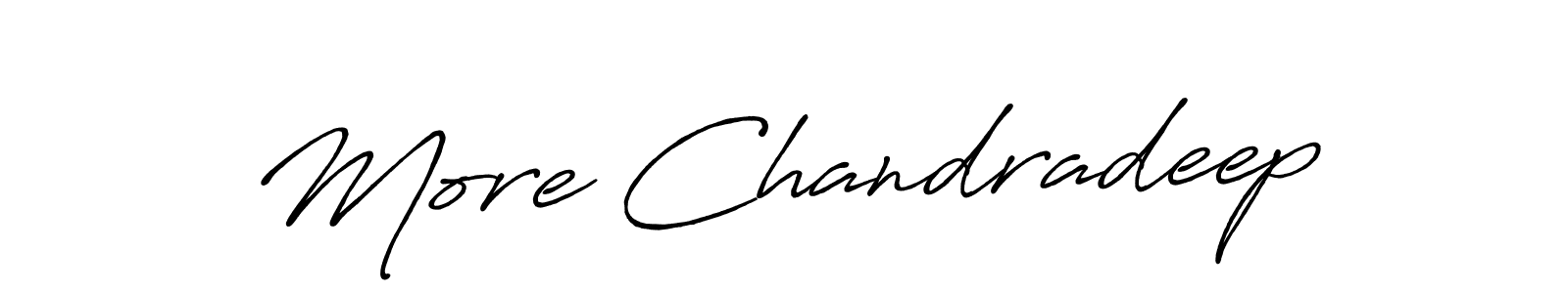 Check out images of Autograph of More Chandradeep name. Actor More Chandradeep Signature Style. Antro_Vectra_Bolder is a professional sign style online. More Chandradeep signature style 7 images and pictures png