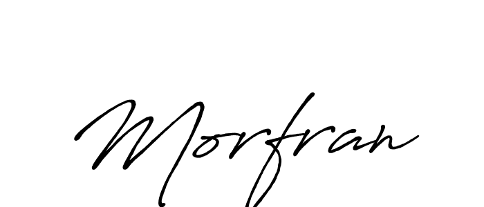 Also You can easily find your signature by using the search form. We will create Morfran name handwritten signature images for you free of cost using Antro_Vectra_Bolder sign style. Morfran signature style 7 images and pictures png