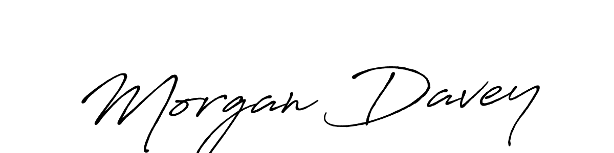 Also we have Morgan Davey name is the best signature style. Create professional handwritten signature collection using Antro_Vectra_Bolder autograph style. Morgan Davey signature style 7 images and pictures png