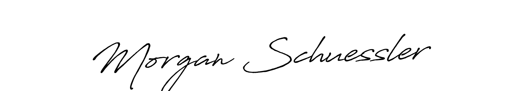 if you are searching for the best signature style for your name Morgan Schuessler. so please give up your signature search. here we have designed multiple signature styles  using Antro_Vectra_Bolder. Morgan Schuessler signature style 7 images and pictures png