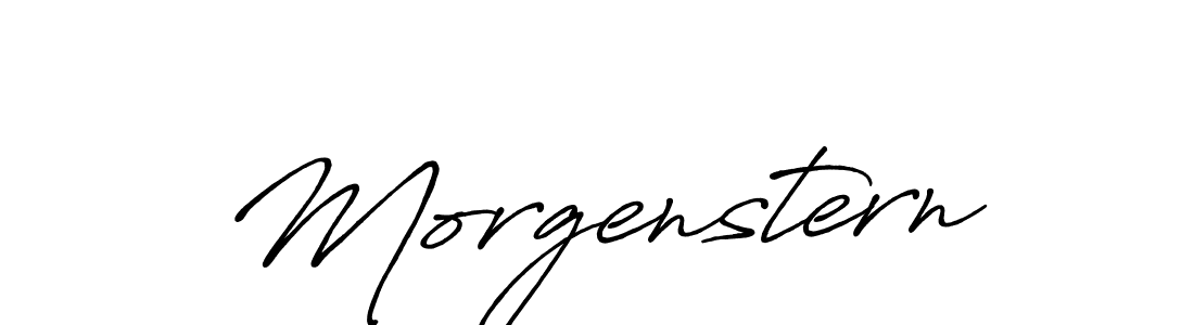 You should practise on your own different ways (Antro_Vectra_Bolder) to write your name (Morgenstern) in signature. don't let someone else do it for you. Morgenstern signature style 7 images and pictures png
