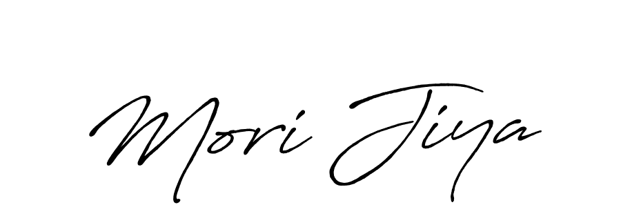 It looks lik you need a new signature style for name Mori Jiya. Design unique handwritten (Antro_Vectra_Bolder) signature with our free signature maker in just a few clicks. Mori Jiya signature style 7 images and pictures png