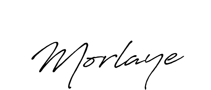 How to make Morlaye signature? Antro_Vectra_Bolder is a professional autograph style. Create handwritten signature for Morlaye name. Morlaye signature style 7 images and pictures png