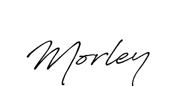 How to make Morley signature? Antro_Vectra_Bolder is a professional autograph style. Create handwritten signature for Morley name. Morley signature style 7 images and pictures png