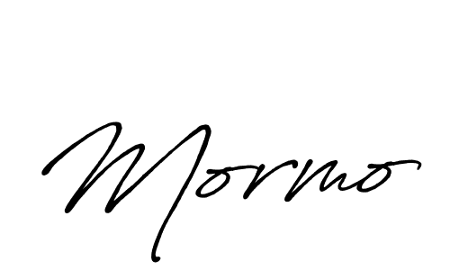 Make a beautiful signature design for name Mormo. With this signature (Antro_Vectra_Bolder) style, you can create a handwritten signature for free. Mormo signature style 7 images and pictures png