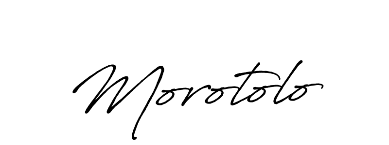 Also You can easily find your signature by using the search form. We will create Morotolo name handwritten signature images for you free of cost using Antro_Vectra_Bolder sign style. Morotolo signature style 7 images and pictures png