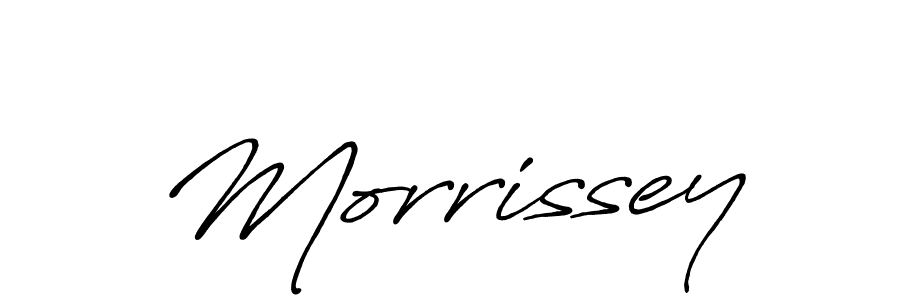 Also we have Morrissey name is the best signature style. Create professional handwritten signature collection using Antro_Vectra_Bolder autograph style. Morrissey signature style 7 images and pictures png