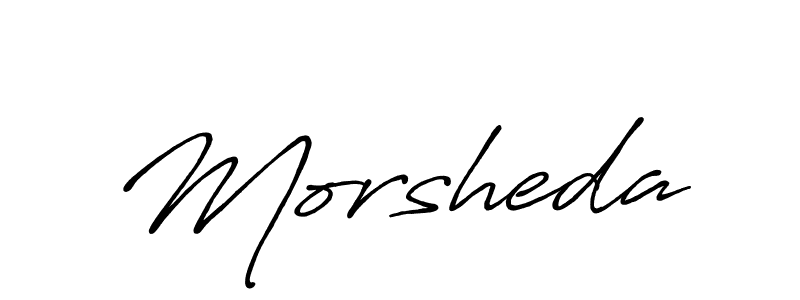 You can use this online signature creator to create a handwritten signature for the name Morsheda. This is the best online autograph maker. Morsheda signature style 7 images and pictures png