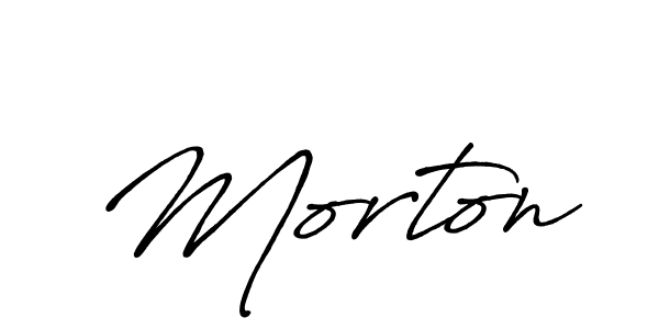 How to make Morton signature? Antro_Vectra_Bolder is a professional autograph style. Create handwritten signature for Morton name. Morton signature style 7 images and pictures png