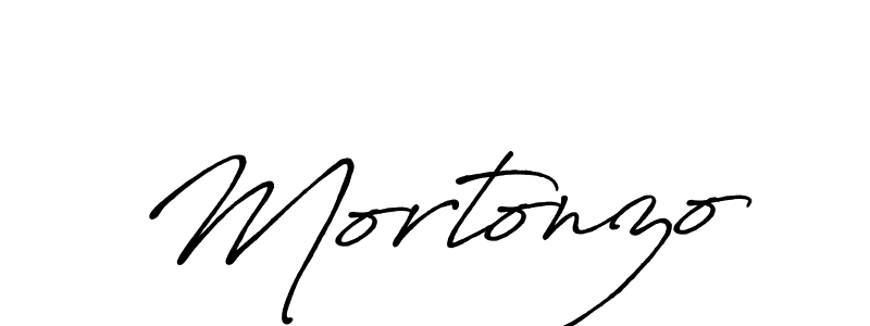 How to make Mortonzo signature? Antro_Vectra_Bolder is a professional autograph style. Create handwritten signature for Mortonzo name. Mortonzo signature style 7 images and pictures png