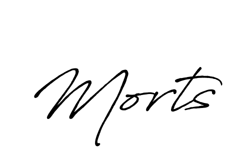 Make a beautiful signature design for name Morts. Use this online signature maker to create a handwritten signature for free. Morts signature style 7 images and pictures png