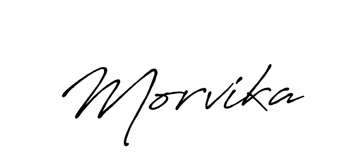 This is the best signature style for the Morvika name. Also you like these signature font (Antro_Vectra_Bolder). Mix name signature. Morvika signature style 7 images and pictures png