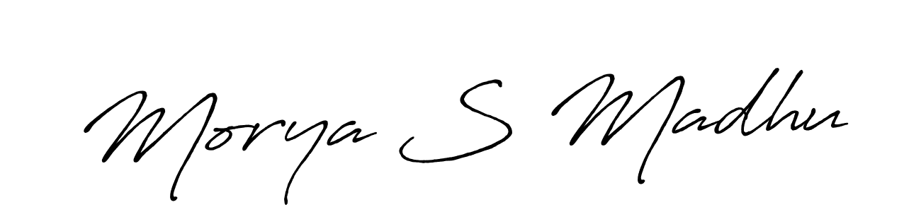Here are the top 10 professional signature styles for the name Morya S Madhu. These are the best autograph styles you can use for your name. Morya S Madhu signature style 7 images and pictures png