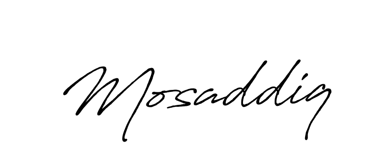 Also we have Mosaddiq name is the best signature style. Create professional handwritten signature collection using Antro_Vectra_Bolder autograph style. Mosaddiq signature style 7 images and pictures png