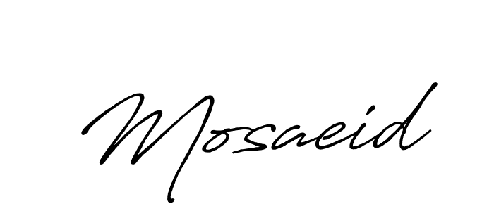 Mosaeid stylish signature style. Best Handwritten Sign (Antro_Vectra_Bolder) for my name. Handwritten Signature Collection Ideas for my name Mosaeid. Mosaeid signature style 7 images and pictures png