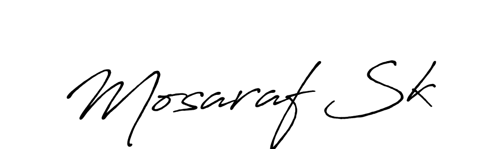 You should practise on your own different ways (Antro_Vectra_Bolder) to write your name (Mosaraf Sk) in signature. don't let someone else do it for you. Mosaraf Sk signature style 7 images and pictures png