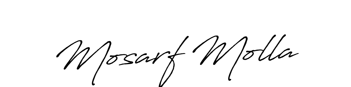 Here are the top 10 professional signature styles for the name Mosarf Molla. These are the best autograph styles you can use for your name. Mosarf Molla signature style 7 images and pictures png