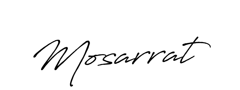 Use a signature maker to create a handwritten signature online. With this signature software, you can design (Antro_Vectra_Bolder) your own signature for name Mosarrat. Mosarrat signature style 7 images and pictures png