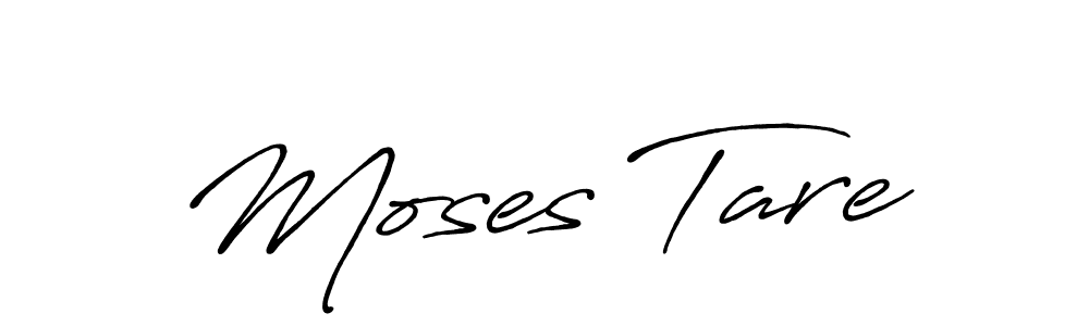 Similarly Antro_Vectra_Bolder is the best handwritten signature design. Signature creator online .You can use it as an online autograph creator for name Moses Tare. Moses Tare signature style 7 images and pictures png