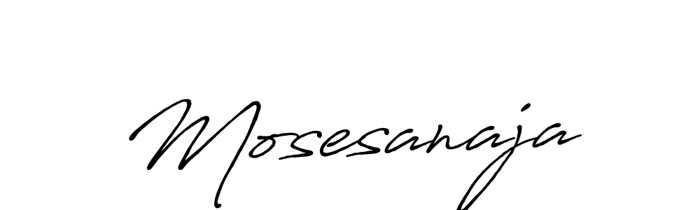 Make a beautiful signature design for name Mosesanaja. Use this online signature maker to create a handwritten signature for free. Mosesanaja signature style 7 images and pictures png